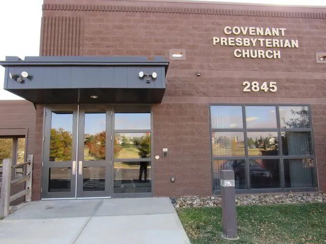 Covenant Presbyterian Church entrance, Colorado Springs
